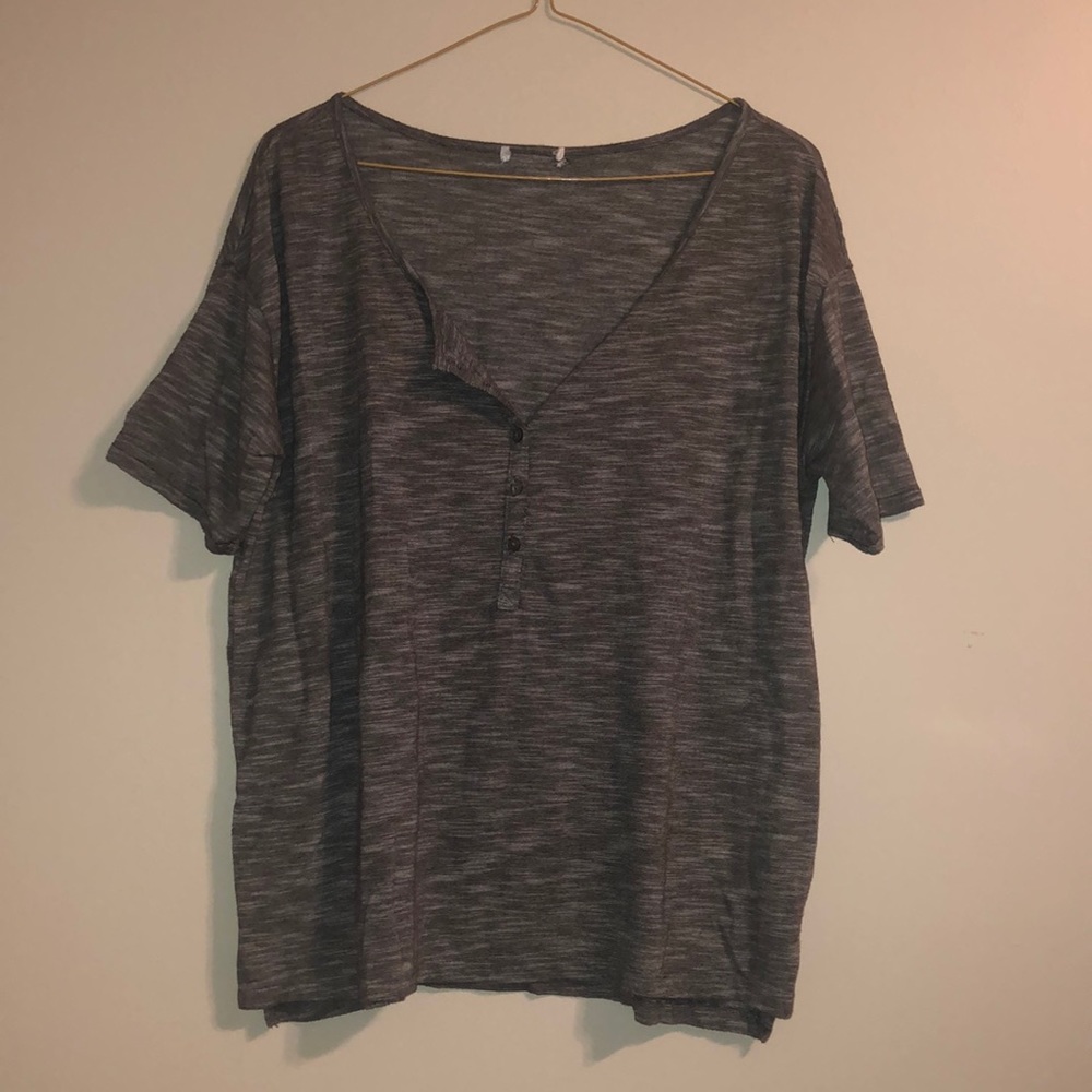 Grey Button Up Shirt